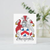 Abercrombie Family Crest Briefkaart (Staand voorkant)