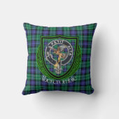Abercrombie Schotse Clan Tartan & Crest Kussen (Achterkant)
