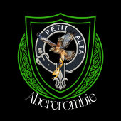 Abercrombie Scottish Clan Crest Fleece Deken