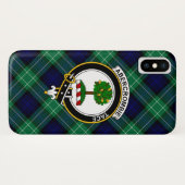 Abercrombie Scottish Clan Tartan Phone Case (Achterkant (horizontaal))