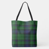 Abercrombie Tartan Canvas tas (Achterkant)
