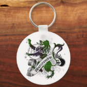 Abercrombie Tartan Lion Sleutelhanger (Voorkant)