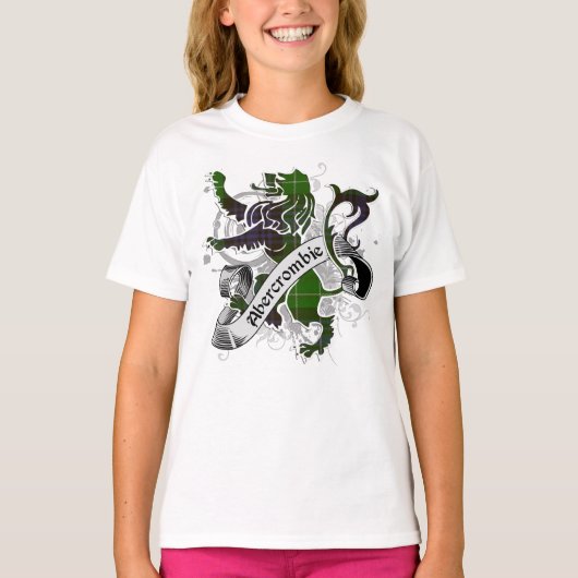 Abercrombie Tartan Lion T-shirt (Voorkant)