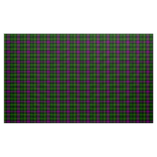 Abercrombie Tartan Paarse en groene geruite stof