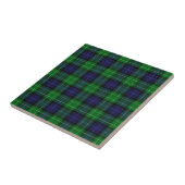 Abercrombie Tartan Tegeltje (Zijkant)