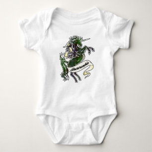 Abercrombie Tartan Unicorn Romper