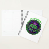 Aberdale Scottish Tartan Celtic Thistle (Devant avec enveloppe)