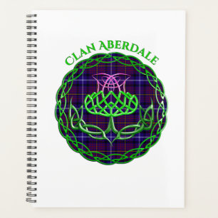 Aberdale Scottish Tartan Celtic Thistle