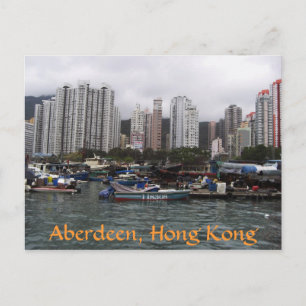 Aberdeen, Hongkong Briefkaart