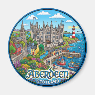 Aberdeen Schotland Magneet
