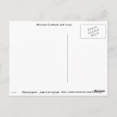 Aberdeen Scotland Light House Briefkaart (Achterkant)