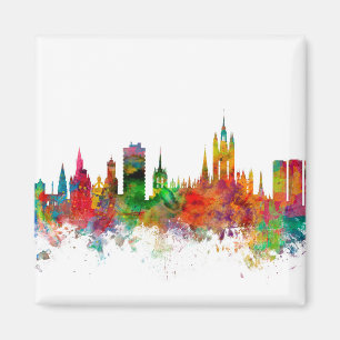 Aberdeen Scotland Skyline Magneet