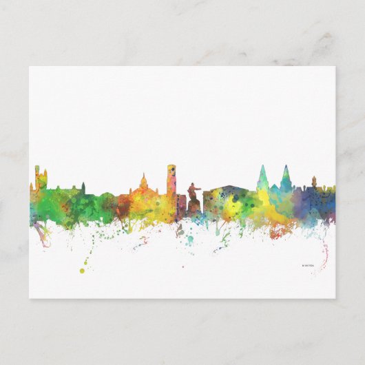 ABERDEEN SKYLINE BRIEFKAART (Voorkant)