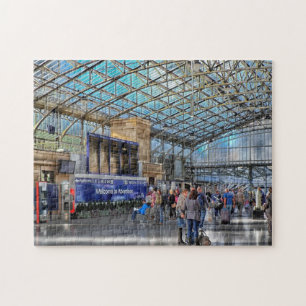 Aberdeen Treinstation Legpuzzel