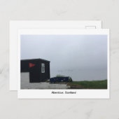 Aberdour Harbor Hut Briefkaart (Voorkant / Achterkant)