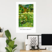 Abergavenny Castle Meadows Print of Poster (Thuiskantoor)