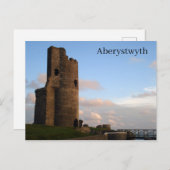 Aberystwyth Castle Briefkaart (Voorkant / Achterkant)