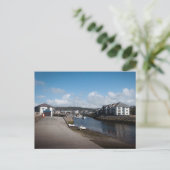 Aberystwyth Harbour en Marina Briefkaart (Staand voorkant)