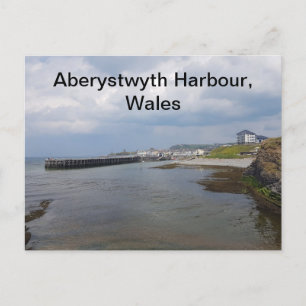 Aberystwyth Harbour, Wales Feestdagenkaart