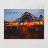 Aberystwyth Pijler Briefkaart (Voorkant)