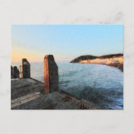 Aberystwyth Zee Front Briefkaart