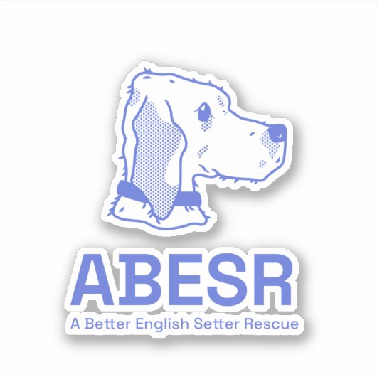 ABESR Blue Logo Sticker (Voorkant)