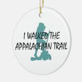 ABH Appalachian Trail Hiker Keramisch Ornament (Links)