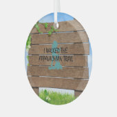 ABH Appalachian Trail Hiker Ornement en verre (Avant gauche)