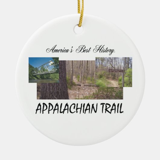 ABH Appalachian Trail Keramisch Ornament (Voorkant)