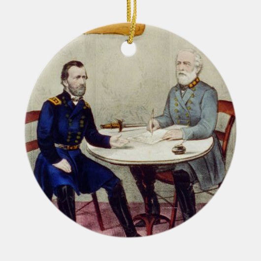 ABH Appomattox Keramisch Ornament (Voorkant)