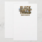 ABH Black Hills Briefpapier (Voorkant / Achterkant)