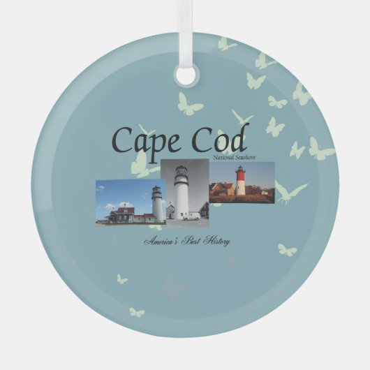 ABH Cape Cod Glass Ornament (Voorkant)