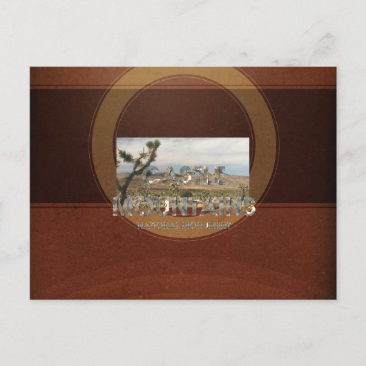 ABH Castle Mountains Briefkaart (Voorkant)