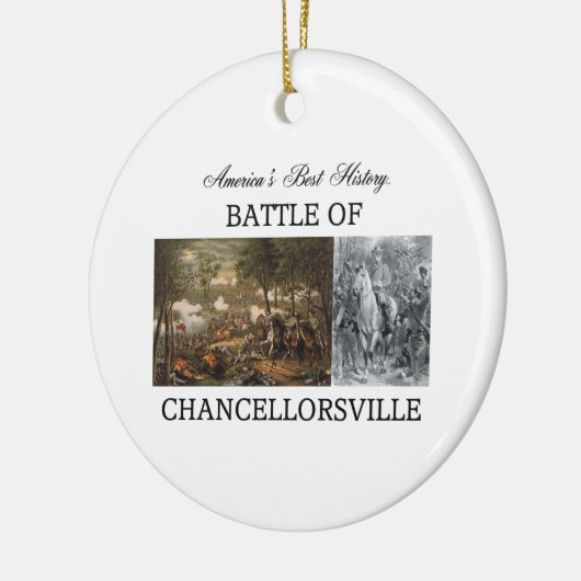 ABH Chancellorsville Keramisch Ornament (Links)