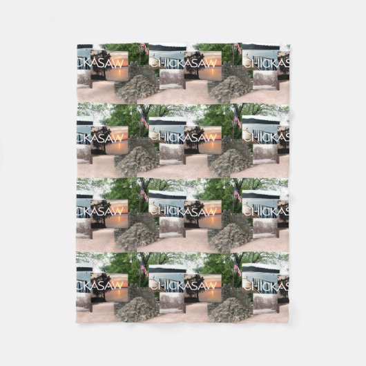 ABH Chickasaw Fleece Deken (Voorkant)