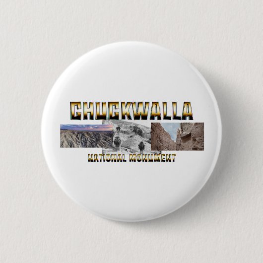 ABH Chuckwalla NM Buttonnen Ronde Button 5,7 Cm (Voorkant)
