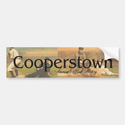 ABH Cooperstown Bumpersticker (Voorkant)
