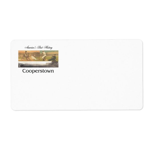 ABH Cooperstown Etiket (Voorkant)