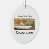 ABH Cooperstown Keramisch Ornament (Rechts)