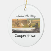 ABH Cooperstown Keramisch Ornament (Links)