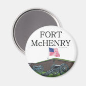ABH Fort McHenry Magneet (Voorkant / Achterkant)