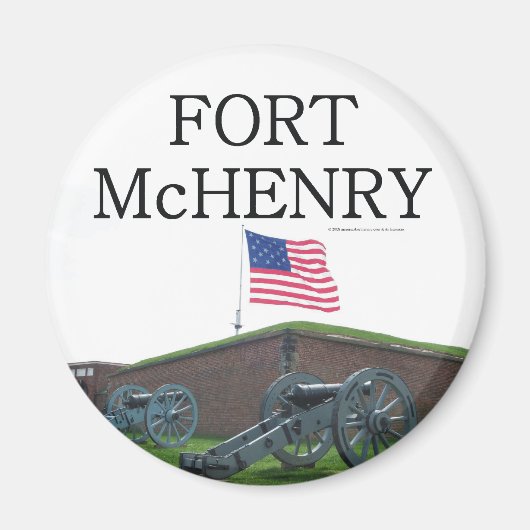 ABH Fort McHenry Magneet (Voorkant)
