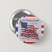 ABH Fort McHenry Ronde Button 5,7 Cm (Voorkant /achterkant)