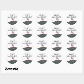 ABH Fort McHenry Ronde Sticker (Vel)