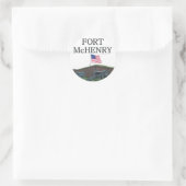 ABH Fort McHenry Ronde Sticker (Tas)