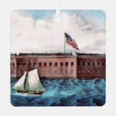 ABH Fort Sumter Ornement métallique (Verso)