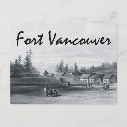 ABH Fort Vancouver Briefkaart (Voorkant)