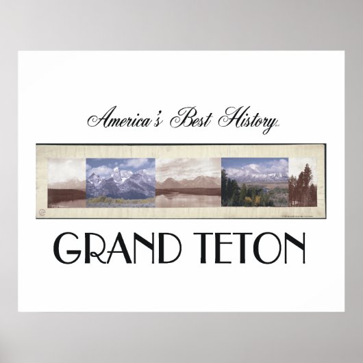 ABH Grand Teton Poster (Voorkant)