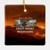 ABH Great Smoky Mountains Keramisch Ornament (Voorkant)
