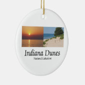 ABH Indiana Dunes Keramisch Ornament (Rechts)
